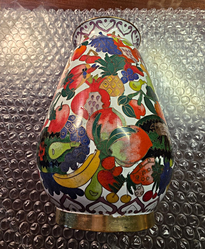 Multicolor ceramic fruit - multicolor,