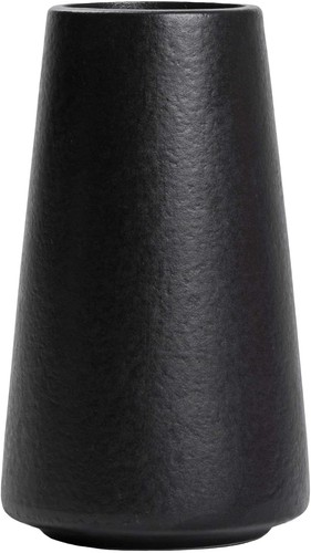 Matte black vase - matte,