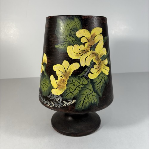 Vtg handpainted footed - vtg,