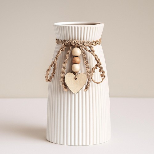 White ceramic vase tall - white, vase,