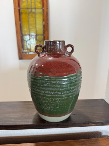 Green and burgundy - green,