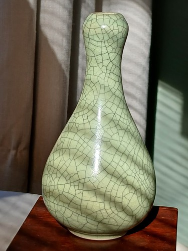 Celadon crackle glaze chinese - celadon,