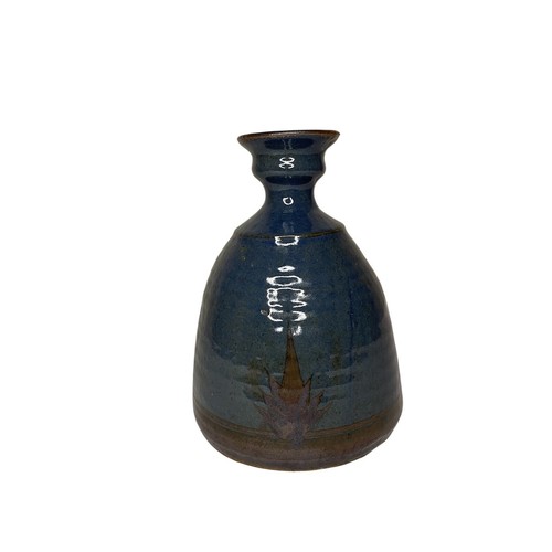 Studio pottery vase - pottery,