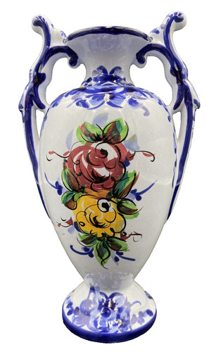 Vestal alcobaca ceramic vase - alcobaca,