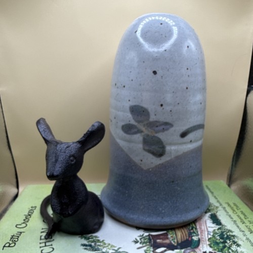 Vintage studio pottery vase - pottery,