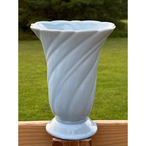 Vintage light blue - blue, ceramic