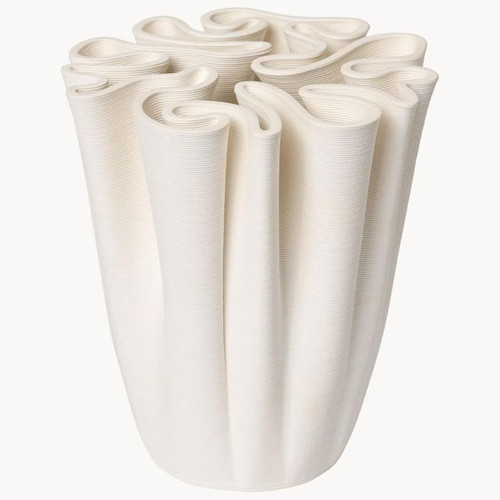 Nordic ceramic vase white - vase,
