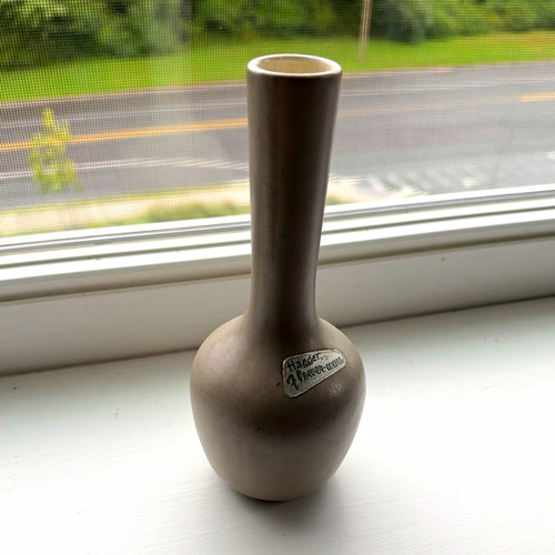Haeger flower ware gray - haeger, -brown