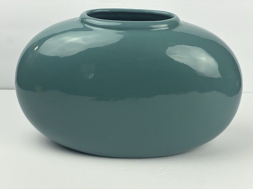 Teal blue oval art deco - deco, 7