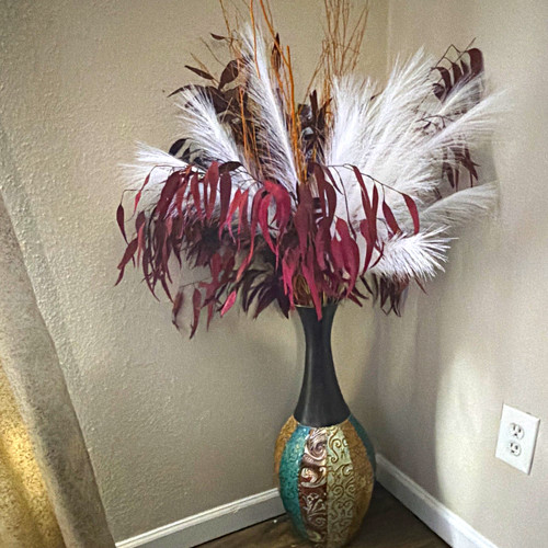 Ceramic floor vase - ceramic,
