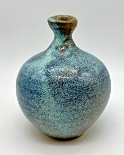 Cobalt blue speckled - blue, ceramic