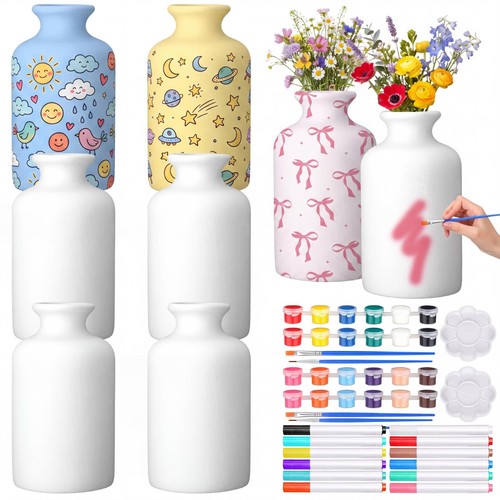 Diy ceramic vase - diy, set