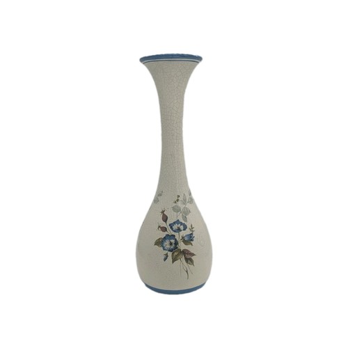 Spain ceramic bud vase crackle - ceramic,