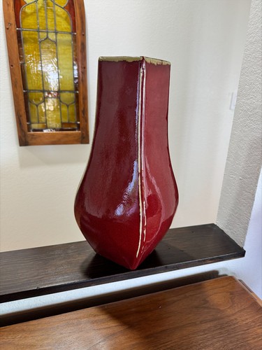 Large red cream drip - cream, glaze