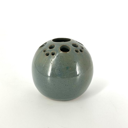 Studio art pottery weed pot - pottery,