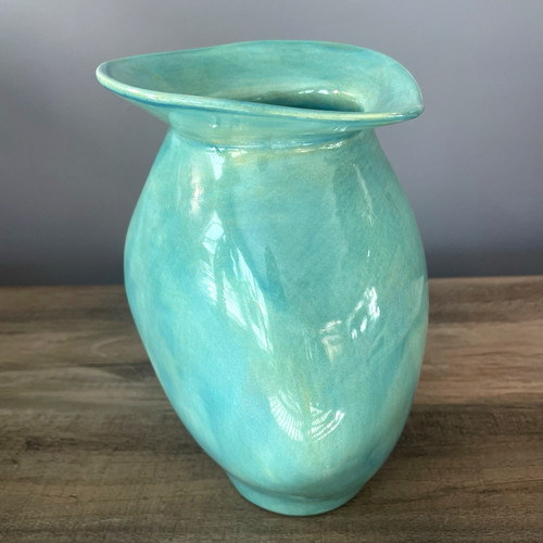 Aletha soule pottery turquoise - pottery,
