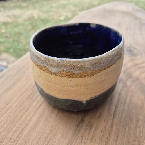 Ooak clay pottery - ooak, beige