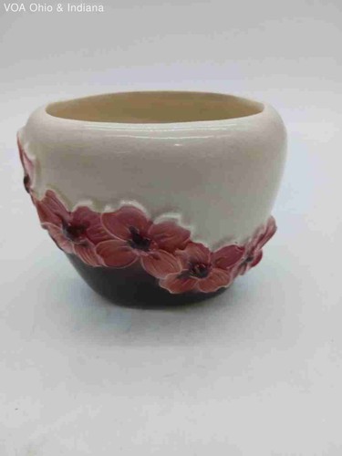 Vintage ceramic pottery vase - ceramic,