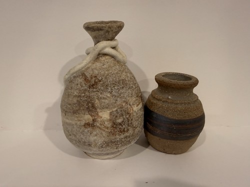 Studio art pottery bud - bud, vase