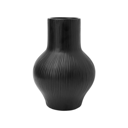 Soft curve black ribbed - soft,