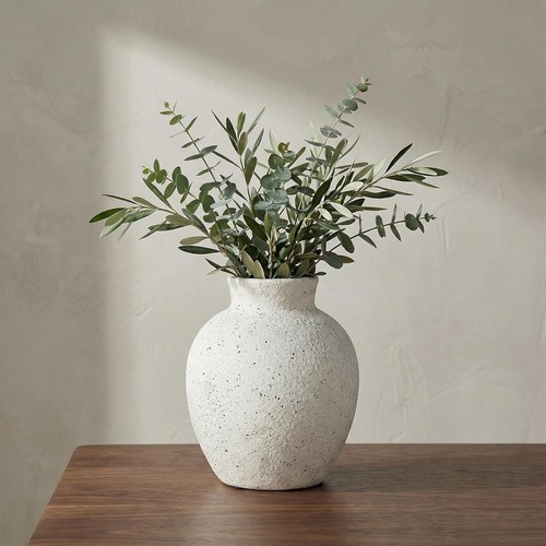 Rustic ceramic flower - rustic,