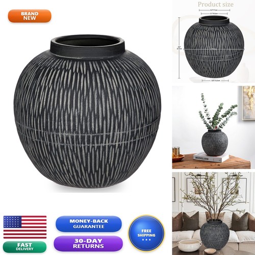 Arborus large ceramic vase - arborus, 9"