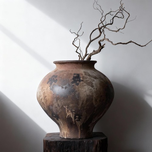 Wabi sabi vase 11in - sabi, rustic