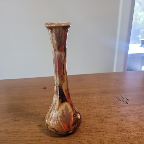 Colorful ceramic bud vase - colorful,
