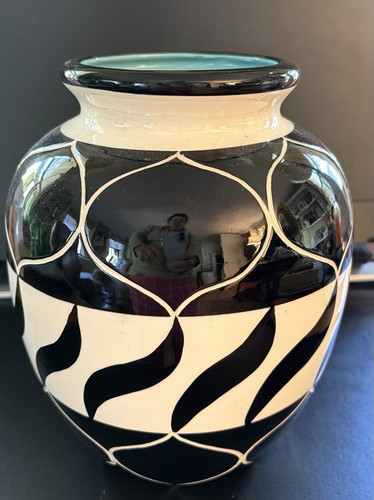 Cohan ceramic blk white - ceramic, blk/white