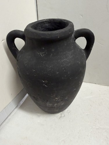 Black terracotta clay - black,