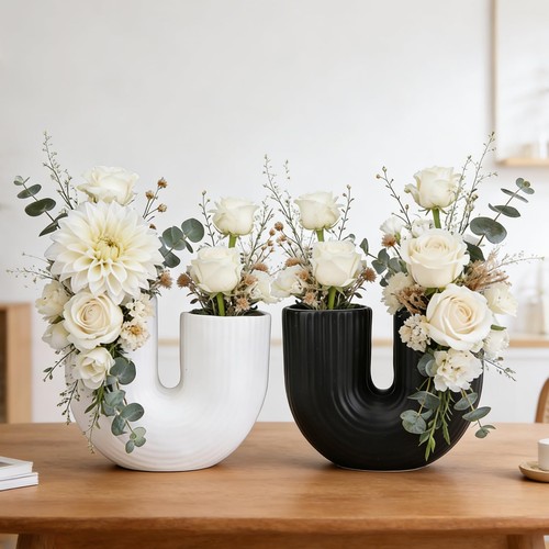 Vipush ceramic vase - vase, of