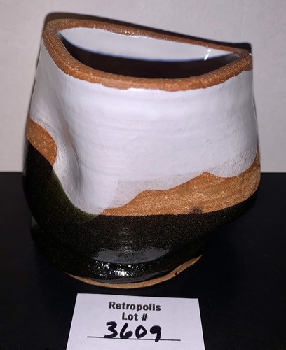 Studio art pottery vase - art,