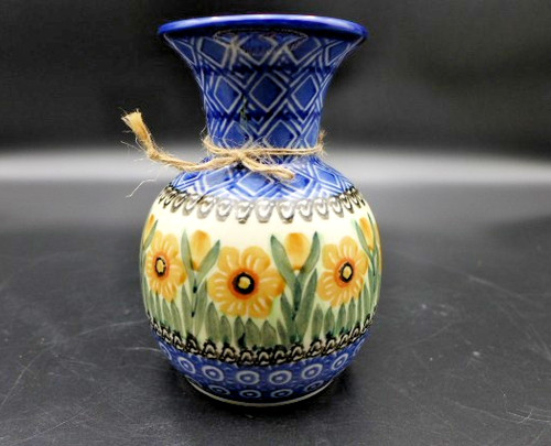 Vintage polish pottery unikat - vintage,