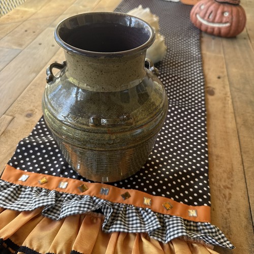 Ceramic pottery vase with - pottery, 3