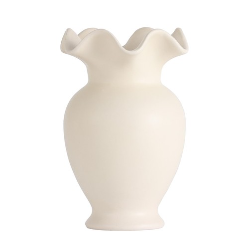 Elegant ruffle off white - elegant, off-white