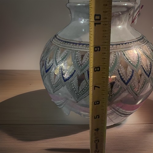 Ceramic art vase geometric - ceramic,