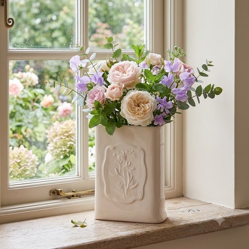 Book shaped flower vase - book,
