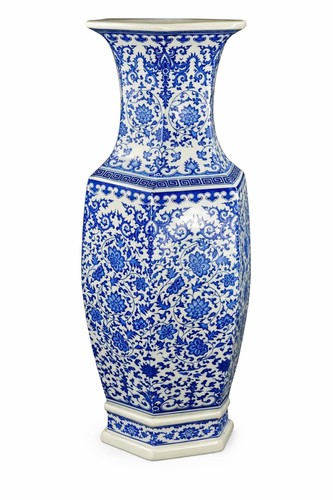 Classic blue and white - and,