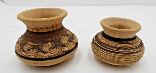 Studio art pottery vases - art,