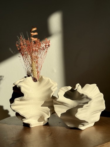 Modern ceramic vase - ceramic,