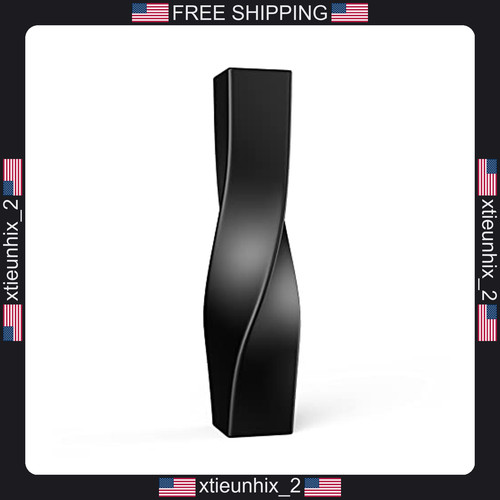 Ceramic tall twisted geometric - ceramic,