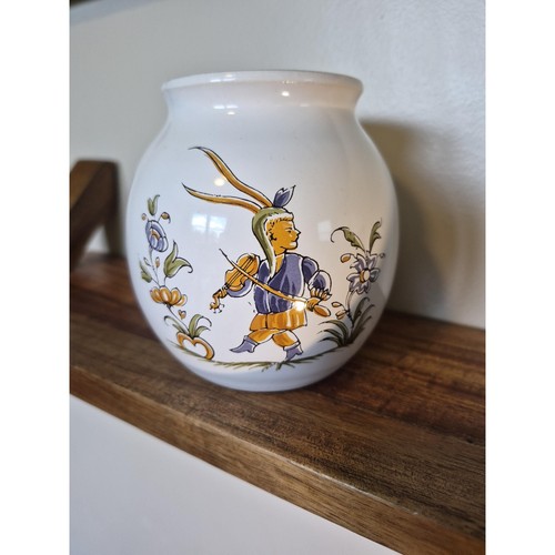 Vintage hand painted ceramic - hand,