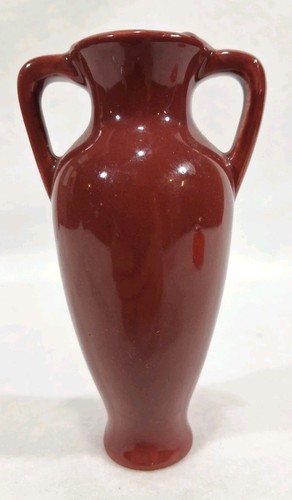 Miniature pottery red oxblood - miniature,