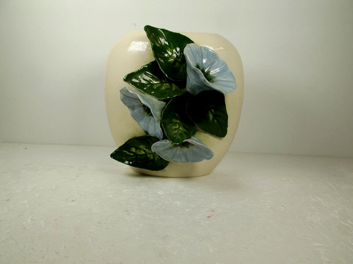High relief floral - relief, ceramic
