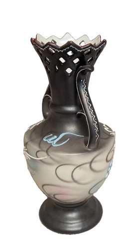 Ceramic dragon vase - vase, matte