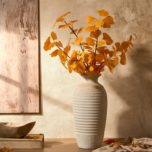 Ceramic natural rustic vase - ceramic,