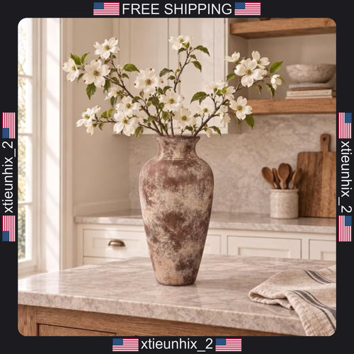 Ceramic vase inch tall - vase,
