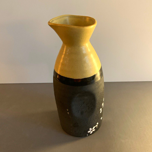 Beige black white ceramic - beige,