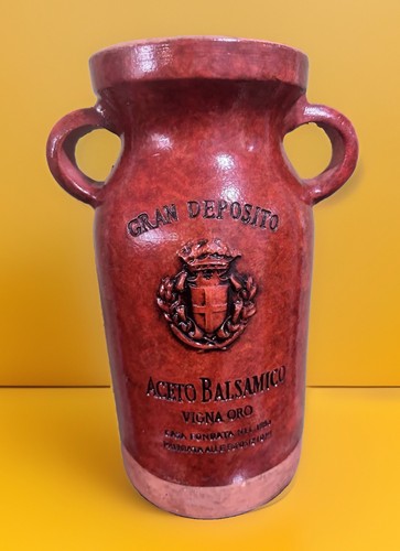 Vintage heavy ceramic vase - heavy,