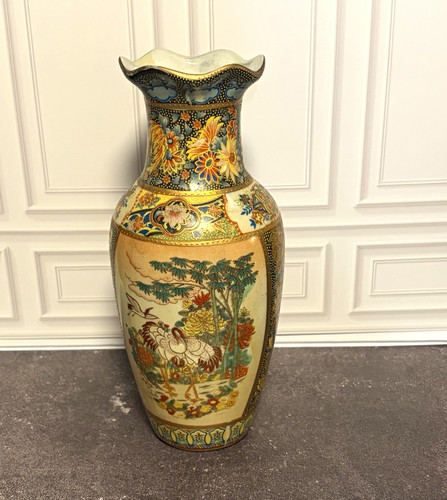 Ceramic vase beige - vase,, &